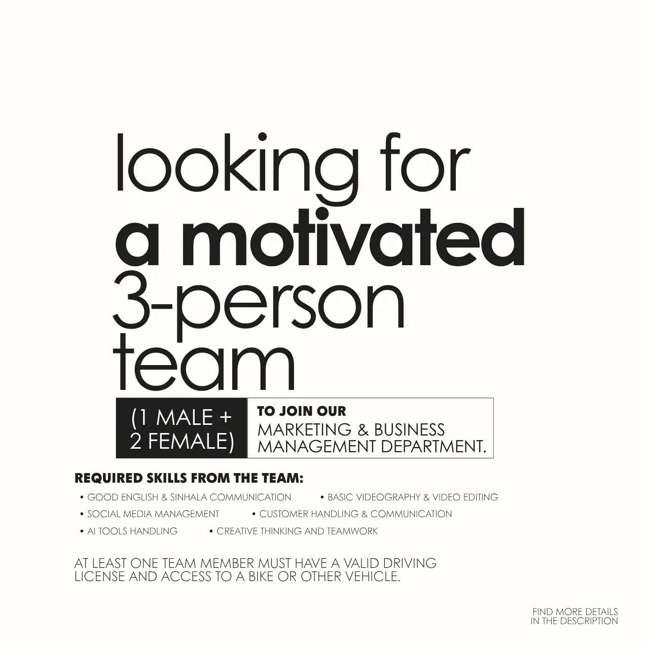 Project Coordinators